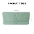 thumbnail image 5 of Portable Dustproof PU Leather Keypad Pouch Protective Case Storage Bag Wireless Keyboard Sleeve LIGHT BLUE, 5 of 8