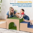thumbnail image 3 of ECR4Kids SoftZone Single Tunnel 360 Degree Climber, Toddler Playset, Earthtone, 3-Piece, 3 of 9