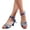 Dark Blue, variant on Womens Peep Toe Pumps Shoes Fashion Sparkle Sequin Heels for Women Comfortable Block Heeled Dress Shoes