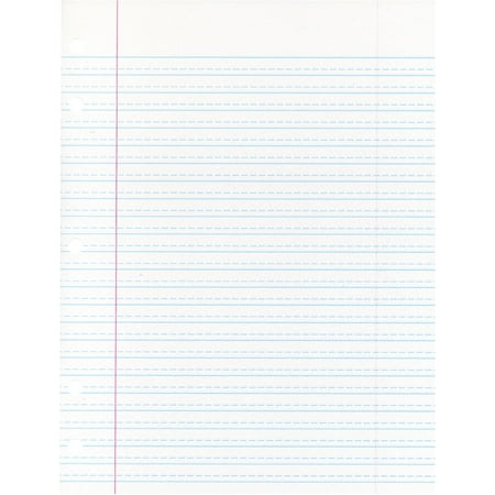 School Smart Handwriting Paper, Short Way Ruled, 10-1/2 x 8 Inches, 500
