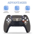 thumbnail image 4 of The Heart, The Skull, The Lock PS5/PS5 Slim Digital Disc Skin Sticker For Console And Controller Skins, 4 of 7