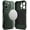 Dark Green, variant on Ringke Rugged Gear Magnetic for iPhone 16 Pro Case, Compatible with MagSafe Shockproof Heavy Duty Protection Rugged Scratch Resistant TPU Phone Cover - Camo Black