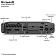 thumbnail image 5 of HP ProDesk 600 G4 Mini Computadoras de Escritorio, Intel Core i5-8500T hasta 3,5 GHz, 8GB RAM 256GB SSD, Type-C, Teclado y ratón, 2 Display Port, Windows 11 Pro (Reacondicionado), 5 of 5