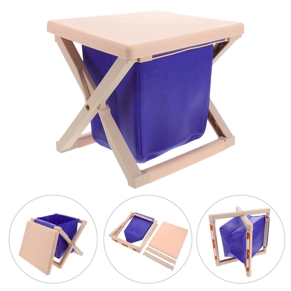MIPCASE Foldable Portable Camping Toilet for Travel and Outdoor Use with Compact Design and
