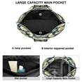 thumbnail image 2 of Daisy Women's Large Weekend Travel Bag Moving Canvas Handbag Thick Double Layer Beach Weekend Travel Unisex Hospital Maternity Delivery with Toiletry Waterproof, 2 of 5