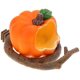 thumbnail image 1 of Comedero Automático Para Pájaros, Tazón De Comida Para Periquitos, Accesorio Para Loros - Calabaza, 1 of 5