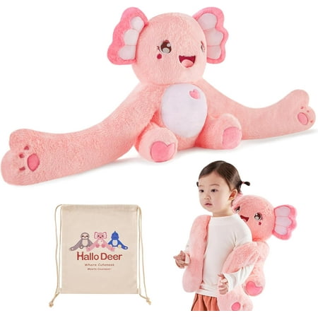 5lbs Stuffed Animals Giant Axolotl Plush Toys Soft Stuffed Dino Plush Pillows Cute Plush Toys Large Throw Pillow Gifts for Kids Adults