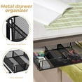 thumbnail image 4 of WORGEOUS Metal File Organizer Office Mesh Magazine Holder Mesh Cajón de almacenamiento de archivos grandes, 4 of 7