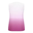 thumbnail image 4 of Womens Tank Tops Eyelet Loose Casual Summer Tops Crew Neck Basic Sleeveless Shirts Trendy 2026 Ombre Tie Dye Shirts, 4 of 5