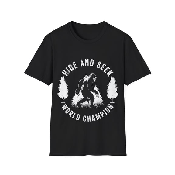 Bigfoot Hide And Seek World Champion Sasquatch Vintage