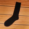 thumbnail image 3 of Women's Rayon from Bamboo Fiber Ultra Breathable Wicking Classic Crew Socks - Size Medium/Large - Black White Assortment - 2 Pairs, 3 of 8