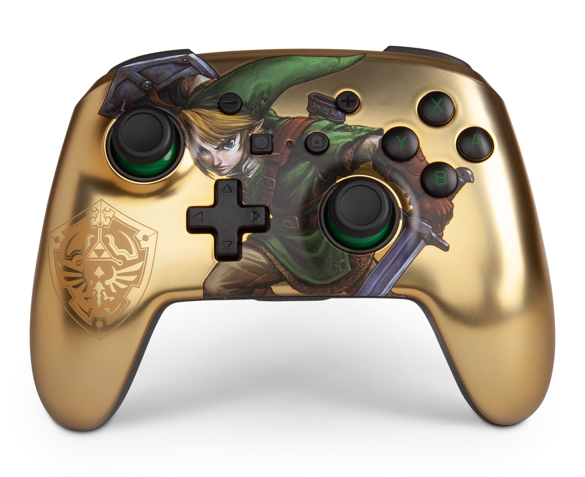 Powera Enhanced Wireless Controller For Nintendo Switch Link Gold