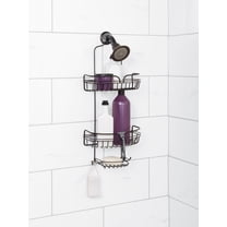 Zenna Home Metal over-the-Shower Caddy, Bronze