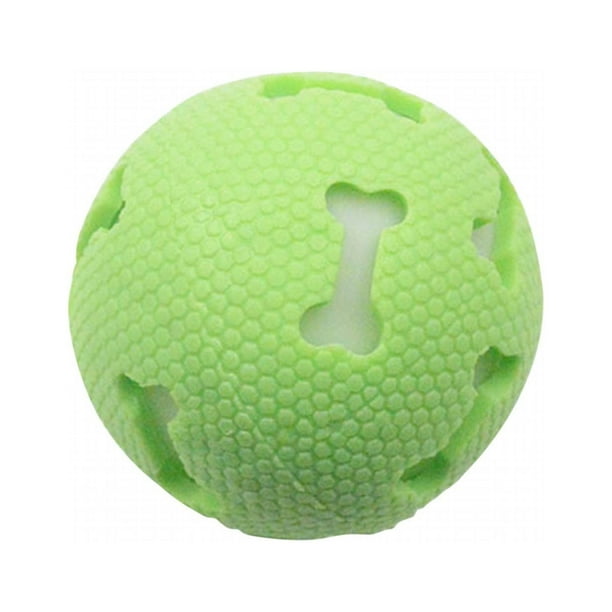Pisexur Suministros para mascotasDog Teeth Toy Dog, Pet Daily Supplies, Pet Toy Ball, Golden Ball Hound,Hollow Shape Throwing Game Ballpara perros, gatos y animales.