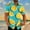 Multicolor-7, variant on Xysaqa Mens T-Shirts Beach Shirts for Men Palm Tree Hawaiian Shirt for Men Printed Short Sleeve Buttons Down Shirts Mens Big & Tall Shirt Casual Summer Beach T Shirt S-5Xl Boys Shirts On Clearance