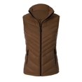 thumbnail image 1 of MixMatchy Women's Casual Lightweight Stand Collar Quilted Long Sleeve Puffer Vest, 1 of 7