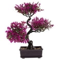 thumbnail image 1 of Plantas artificiales en macetas de escritorio Faux plantas en macetas Ornamento para bonsai para casa, 1 of 6