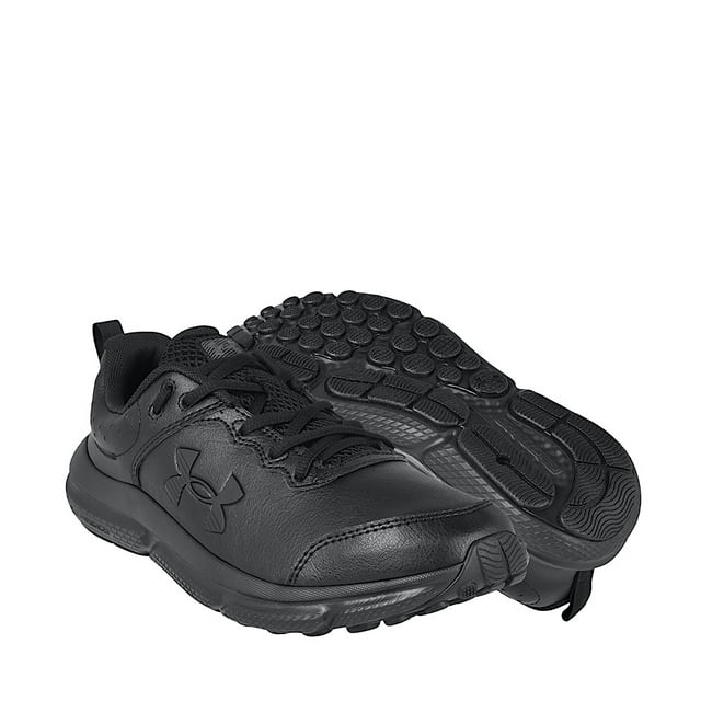 TENIS JOVEN UNDER ARMOUR 3027099001 SIMIPIEL NEGRO
