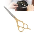thumbnail image 4 of Tijeras Profesionales para Cortar El Cabello, Tijeras de Adelgazamiento del Cabello de Acero para inoxidable para peluquería, USO Domísico, 4 of 7