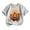 C248 Light Gray, variant on CONZONE Halloween Toddler Girls T Shirts Short Sleeve Ghost Graphic Tees for Girls Crew Neck Cute Tops