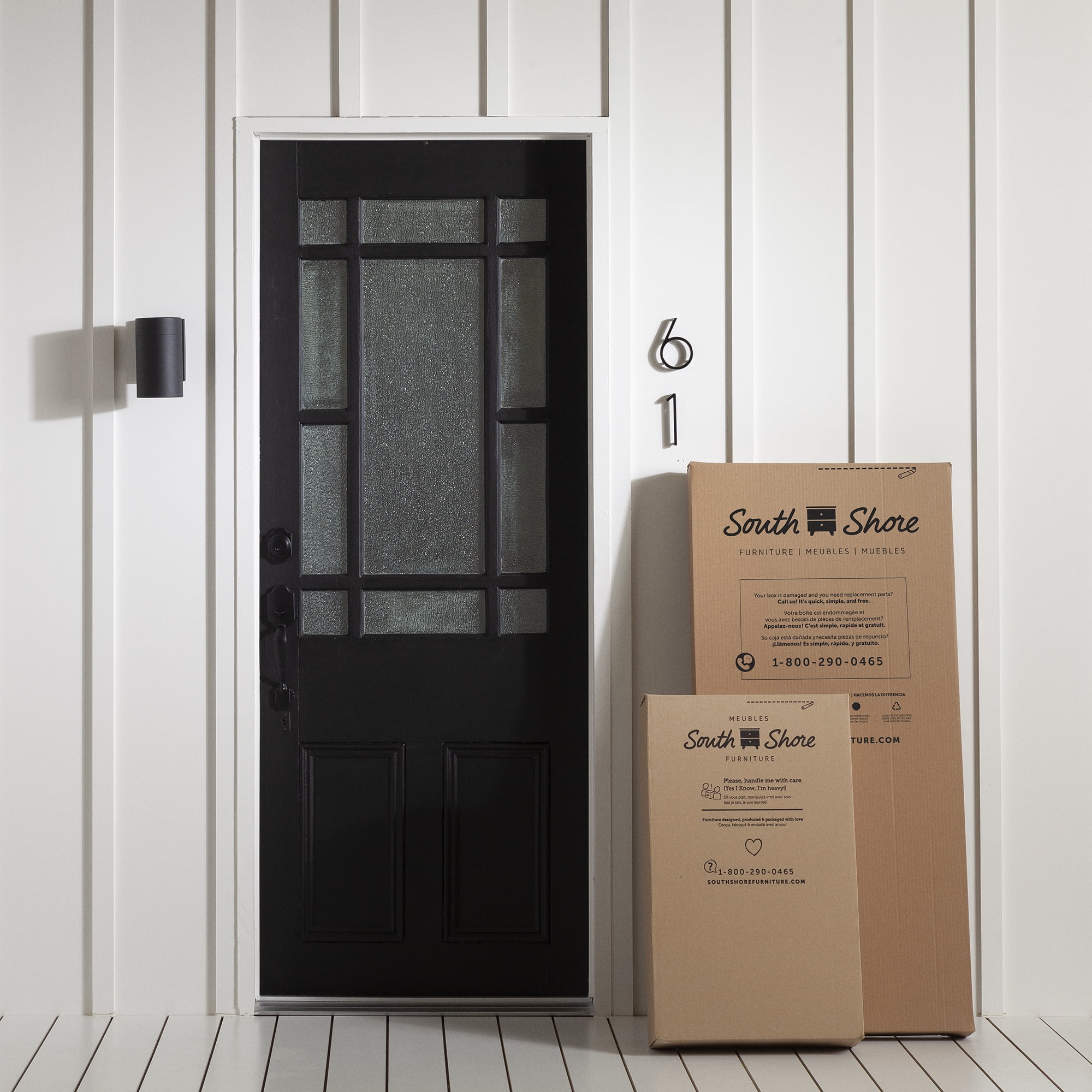 South Shore Lilak Door Chest with 5 Drawers for Adult, in Fall Oak