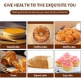 thumbnail image 4 of 10-in-1 Nonstick Silicone Baking Set for Oven - Heat Resistant Bakeware Kit with Muffin Pan, Cake Pans, Utensils & Mitts, 4 of 6