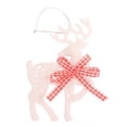 thumbnail image 1 of Moyic Decoración navideña con lazo, decoración colgante para sala de estar, dormitorio, árbol, Mini colgante, decoración navideña reutilizable, Kits de decoración para fiestas Animal Moyic HA069945-02, 1 of 6