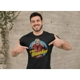 thumbnail image 2 of Bobby The Brain Heenan Pose Black T-shirt, 2 of 4