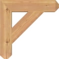 thumbnail image 3 of Ekena Millwork 3 1/2"W x 18"D x 18"H Traditional Craftsman Smooth Bracket, Western Red Cedar, 3 of 4