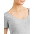 thumbnail image 4 of Times Two Maternity Ruched Sides T-shirt, 4 of 6