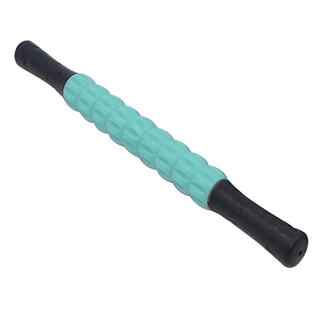 Rodillo muscular, rodillo de masaje para atletas, ayuda a reducir el dolor muscular, calambres, tensión, piernas, brazos, espalda, pantorrillas, masajeador muscular