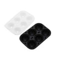 thumbnail image 2 of EGYMEN 6-Pack Ice Ball Tray, Silicone Sphere Ice Mold, Easy-Release & Space-Saving for Cocktails & Beverages, 2 of 6