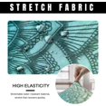 thumbnail image 3 of Office Chair Cover Stretchable Computer Desk Chair Seat Covers 2 Piece Waterproof Swivel Chair Protective Slipcover, 3 of 6
