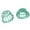 Blue, variant on Youthyao Silicone Hat Washer Cage Baseball Caps Holder Dishwasher Safe Hat Shaper Flexible Hat Washing Cage for Washing Machine