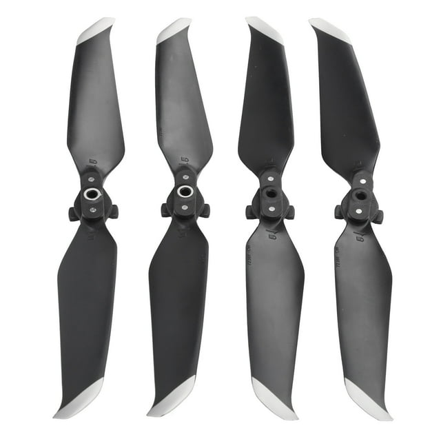 Hélice RC, 2 Pares de Hélices Plegables para Drones RC Cuchilla de Liberación Rápida de bajo Ruido Compatible con Air 2S / Mavic Air 2(Plata) Drone Propeller Higoodz Juguete modelo