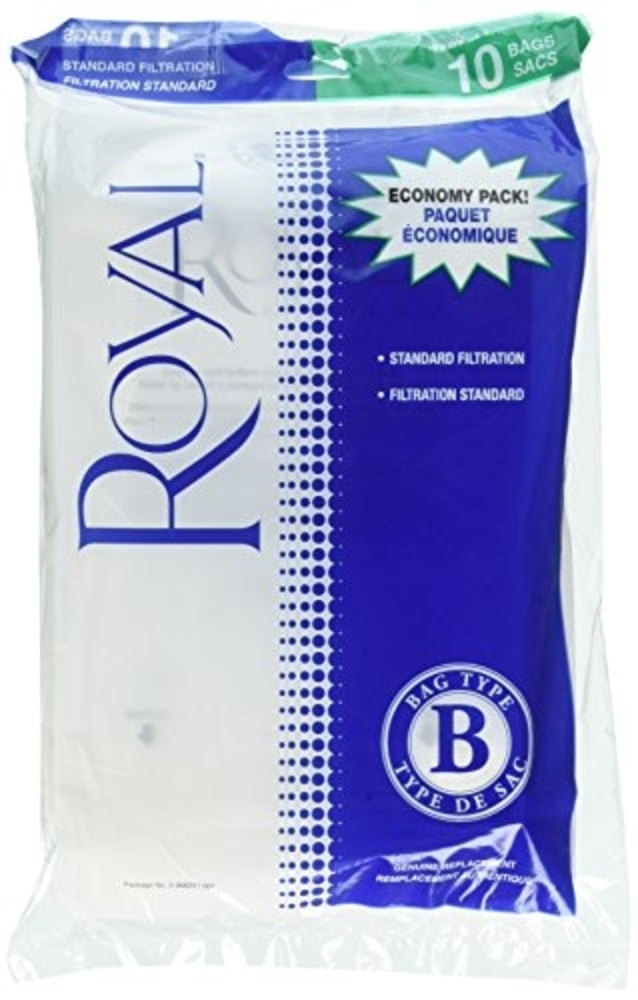 Royal Type B Vacuum Bags 10 per Pack
