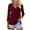 Spring01Wine, variant on ylioge Long Sleeve Undershirt for Women, Womens Thermal Underwear Casual Loose V Neck Solid Color Under Scrubs Shapewear Tops Blosues T Shirts Spring