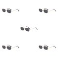 thumbnail image 2 of Jumpingount Gafas de sol para mujer 400 Cómodas de usar Almohadilla para la nariz Gafas de sol rectangulares de estilo moderno Gris Type2 NO2, 2 of 6