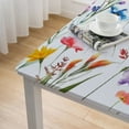 thumbnail image 4 of nygtbtfer Tablecloth, Fitted Table Cover with Elastic for Tables, Colorful Summer Table Cloth Outdoor Indoor Dinning Party Tablecloths, 4 of 7