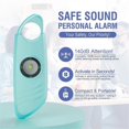 thumbnail image 5 of Personal Safety Alarm,2 Packs 140Db Siren, 5 of 5