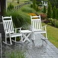 thumbnail image 3 of Kunkle Holdings, LLC Pine Classic Porch Rocker Mushroom Stain, 3 of 5