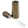 thumbnail image 2 of Ensorrer de Espresso de material acero Inoxidable de Distribuidor Levelador Manija de con Soporte Barista Polvo Dispensador T perfecl Distribuidor de café, 2 of 7