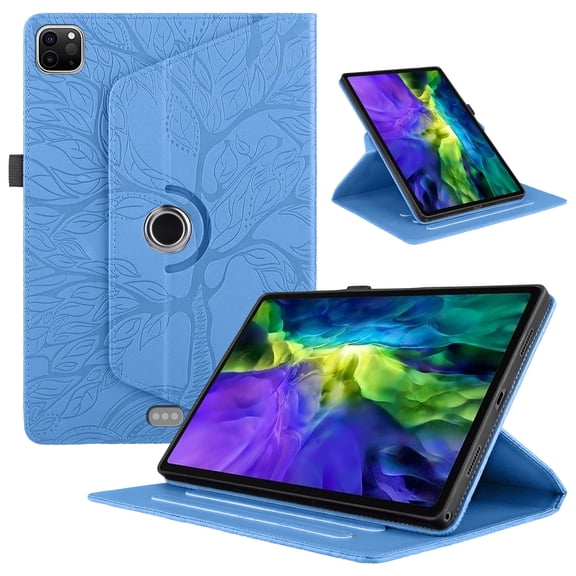 Folio Case for Apple iPad Air 11-inch M4/M3/M2 (2026/2025/2024) Shockproof Cover with Rotating Stand Auto Wake/Sleep