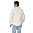 thumbnail image 3 of Camisa Para Hombre De Pana Lisa Quarry Color Hueso, 3 of 4