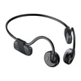 thumbnail image 2 of Auriculares de conducción ósea Auriculares inalámbricos Estéreo IPX6 Impermeable 5. micrófono Auriculares abiertos para ejercicio Negro, 2 of 8