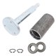 thumbnail image 5 of Cojinete Adaptador Del Soporte Del Cubo Del Eje Del Volante, Rodamiento Adaptador Del Soporte Del Cubo Del Volante Resistente De 3 Pernos Manejo Mejorado Resistente A La Oxidación, 5 of 7