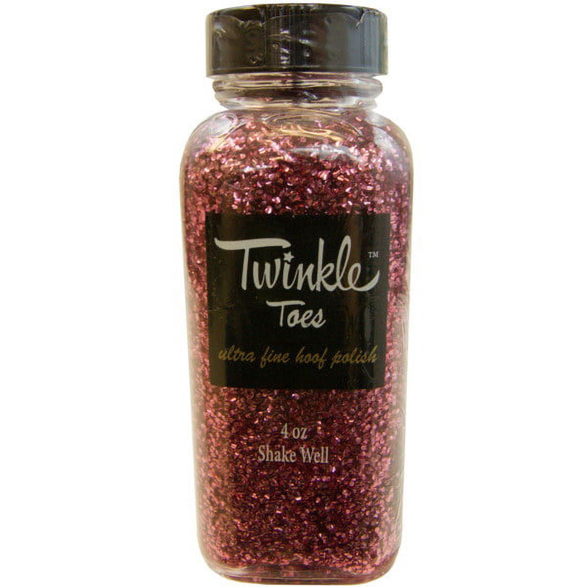 POLISH HOOF TWINKLE TOES RED WOW 4 OZ.