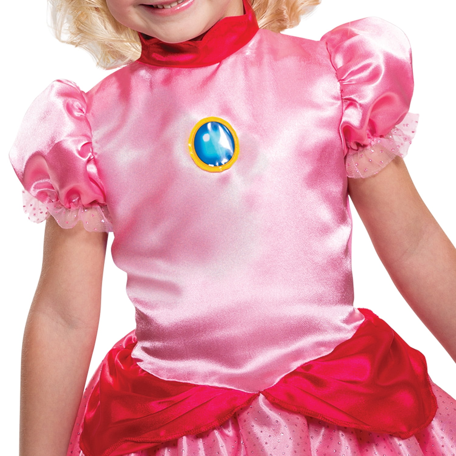 Nintendo Super Mario Bros. Princess Peach Halloween Costume for Children, Toddlers Size 2T, by Disguise
