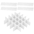 thumbnail image 3 of 12pcs Drawer Organizer Adjustable Desk Drawer Separators DIY Storage System, 3 of 9