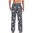 thumbnail image 2 of Top-kevin Men's Pajama Pants Christmas Winter Elastic Waistband Soft Lightweight Sleep Lounge Pajama Bottoms with Pockets,S-XXL, 2 of 13